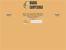 Tablet Screenshot of manoscampesinas.org